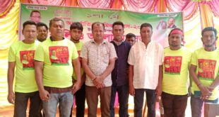লালমনিরহাটের কালীগঞ্জ উপজেলা জাতীয়তাবাদী শ্রমিক দলের উদ্যোগে মহান মে দিবস পালিত