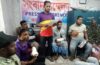 হামলাকারীদের গ্রেফতারের দাবিতে আশাশুনি প্রেস ক্লাবে সংবাদ সম্মেলন