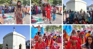 বগুড়ার মহাস্থানগড়ে ঐতিহাসিক সাধু-সন্ন্যাসী ও বাউলদের মিলনমেলা