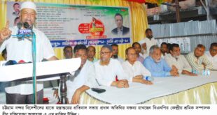 ডিপি ওয়ার্ল্ডকে এনসিটি কে বিদেশীদের হাতে হস্তান্তর করা হলে বৃহত্তর সংগ্রাম গড়ে তোলা হবে : এ এম নাজিম উদ্দিন 