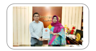 সরকারি ভূমি উন্নয়ন কর প্রদানে আবারো শীর্ষস্থান ধরে রাখলো নতুনধরা!