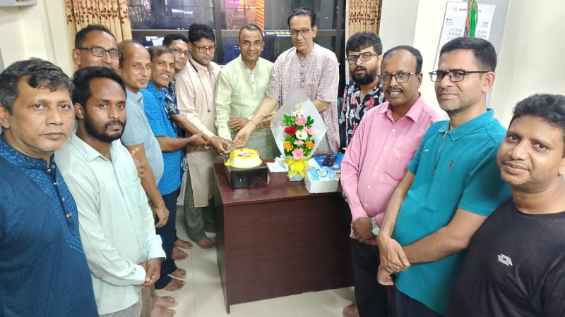 মাষ্টার শিবু কুমার দাশের জন্মদিন উদযাপন