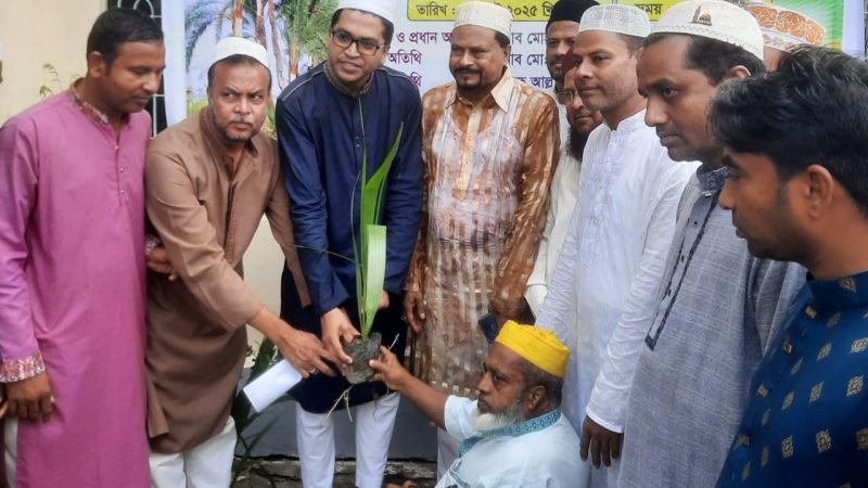 বোয়ালখালীতে বিলুপ্তপ্রায় খেজুর গাছ-ঔষধি গাছের চারা রোপন-বিতরণ ও পরিবেশ সংরক্ষণ প্রচারণা ক্যাম্পিং অনুষ্ঠিত