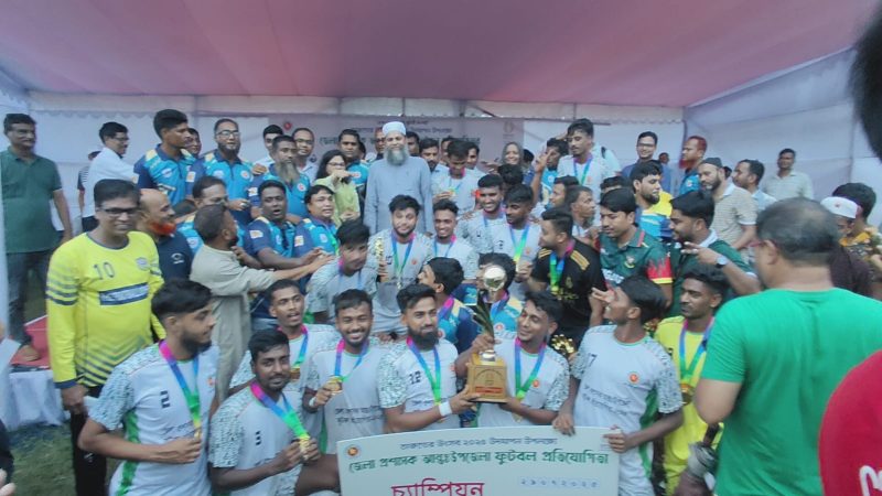 ডিসি কাপ ফুটবলে চ্যাম্পিয়ন কেরানীগঞ্জ