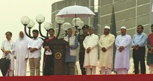 জুলাই ঘোষণাপত্র পাঠ করেছেন প্রধান উপদেষ্টা