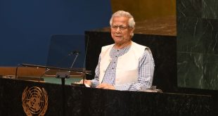দক্ষিণ এশিয়া ও মধ্যপ্রাচ্যে অস্ত্রমুক্ত অঞ্চল প্রতিষ্ঠার আহ্বান প্রধান উপদেষ্টার