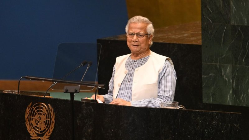 দক্ষিণ এশিয়া ও মধ্যপ্রাচ্যে অস্ত্রমুক্ত অঞ্চল প্রতিষ্ঠার আহ্বান প্রধান উপদেষ্টার