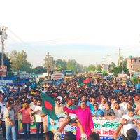 বিএনপি’র ৪৭তম প্রতিষ্ঠা বার্ষিকীতে নন্দীগ্রামে বিএনপি’র আনন্দ র‍্যালিতে গণজোয়ার