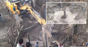 মির্জাপুরে পাইলিং করার সময় ফেটে যায় পাইপ, ৩৯ ঘণ্টা পরও চালু হয়নি গ্যাস সরবরাহ
