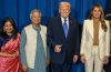 নিউইয়র্কে ট্রাম্পের সংবর্ধনায় প্রধান উপদেষ্টা ড. ইউনূস