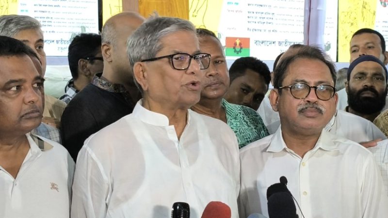 নির্বাচন নিয়ে কিছুটা উদ্বিগ্ন আমরা : মির্জা ফখরুল